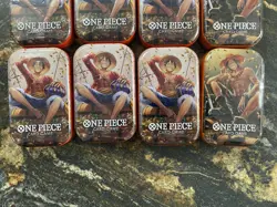 One Piece 12x Mini Tin Pack Set VOL. 2 English Case Quantity Factory Sealed B - Image 2
