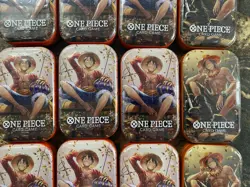 One Piece 12x Mini Tin Pack Set VOL. 2 English Case Quantity Factory Sealed B - Image 3