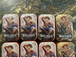 One Piece 12x Mini Tin Pack Set VOL. 2 English Case Quantity Factory Sealed B - Image 4