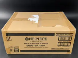 One Piece OP14-EB04 The Azure Sea's Seven English 12 Booster Box Case Sealed - Image 1