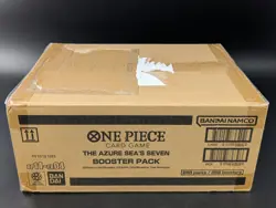 One Piece OP14-EB04 The Azure Sea's Seven English 12 Booster Box Case Sealed - Image 3