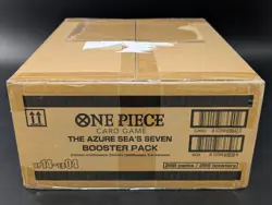 One Piece OP14-EB04 The Azure Sea's Seven English 12 Booster Box Case Sealed - Image 4