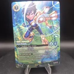 Disney Lorcana Hiro Hamada Enchanted Promo Championship Card 24B/P2 EN7 +1 - Image 2