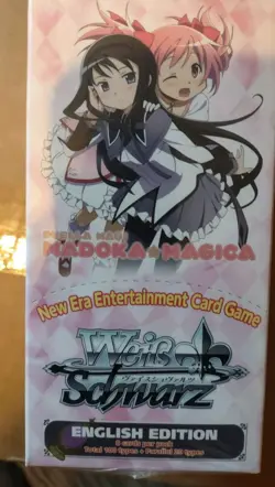 Weiss Schwarz Puella Magi Madoka Magica First Edition English Booster Box Sealed - Image 1