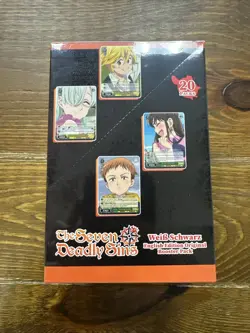 WEISS SCHWARZ TCG: THE SEVEN DEADLY SINS Booster Box (20 Packs) SEALED - Image 3