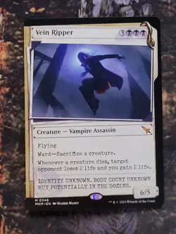 MTG Card: Vein Ripper (Murders Karlov Manor) SHOWCASE - Image 1