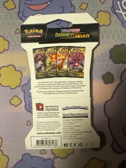 Pokemon TCG Sword & Shield Darkness Ablaze Sleeved Booster Pack - 10 Cards | NEW 820650807121 - Image 2