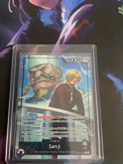 Sanji OP12-041 Alt Art Leader Legacy of the Master One Piece Card Game - Image 1