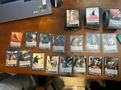 Lot of Jedi Knights Card CCG- Star Wars Cards - 1.3lbs of cards RARES AND PROMO - Image 3