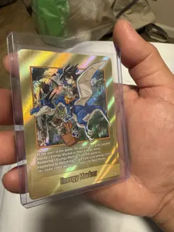 DRAGON BALL SUPER CARD GAME FUSION WORLD MANGA GOLD ENERGY MARKER E-86* - Image 1