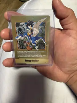DRAGON BALL SUPER CARD GAME FUSION WORLD MANGA GOLD ENERGY MARKER E-86* - Image 2