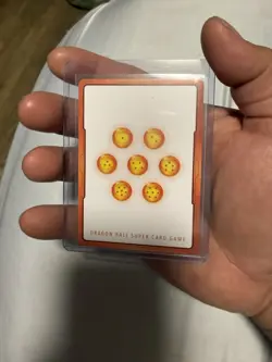 DRAGON BALL SUPER CARD GAME FUSION WORLD MANGA GOLD ENERGY MARKER E-86* - Image 3