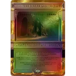 FOIL THE SCARAB GOD Masterpiece Series: Amonkhet Invocations Magic MTG MINT CARD - Image 1
