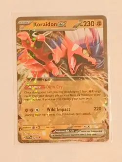Pokemon TCG SV: Scarlet & Violet Promo Cards Koraidon ex #029 Promo NM - Image 1