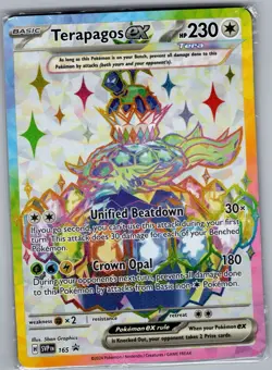 Terapagos ex SVP 165 SV: Scarlet & Violet Promo Cards - Pokemon Card - Sealed - Image 1