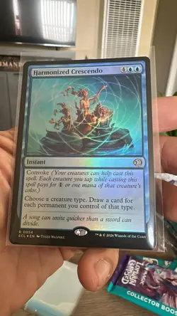 Harmonized Crescendo #54 Foil MTG Lorwyn Eclipsed Near Mint Magic The Gathering - Image 1