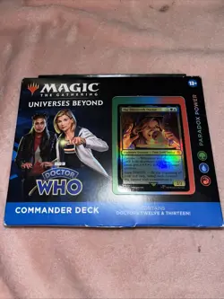 Paradox Power - MTG Doctor Who Commander - Sealed - Doctors Twelve and Thirteen - Image 1
