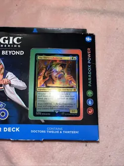 Paradox Power - MTG Doctor Who Commander - Sealed - Doctors Twelve and Thirteen - Image 3