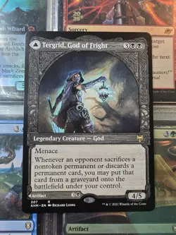 Tergrid, God of Fright (Showcase) Kaldheim 307 MTG Rare Regular Pack Fresh - Image 1