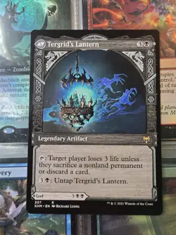 Tergrid, God of Fright (Showcase) Kaldheim 307 MTG Rare Regular Pack Fresh - Image 2