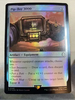 Pip-Boy 3000 FOIL - Universes Beyond: Fallout (PIP) NM - Image 1