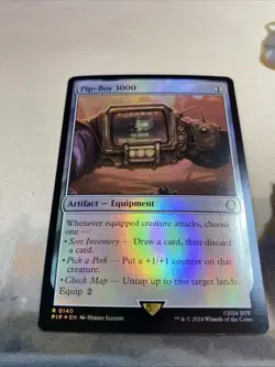 Pip-Boy 3000 FOIL - Universes Beyond: Fallout (PIP) NM - Image 3