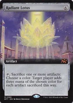Radiant Lotus (Extended Art) Aetherdrift Regular - Image 1