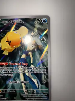 Pokemon TCG Misty's Psyduck Destined Rivals 193/182 Illustration Rare - Image 3