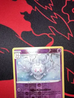 Crimp Error Galarian Cursola 118/264 Fusion Strike Reverse Holo Rare Pokemon - Image 3