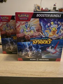 2 Pokemon TCG Surging Sparks Booster Bundles Factory Sealed! - Image 1