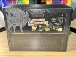 Pokemon TCG: Sword & Shield: Elite Trainer Box Plus - Zacian, Sealed - Image 3