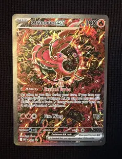Oricorio EX 024 PROMO PHANTASMAL FLAMES UPC (NEAR MINT) Pokemon: Ready to Ship - Image 1