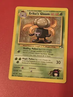 Pokemon TCG Erika's Gloom Gym Heroes 45/132 Unlimited Uncommon Ken Sugimori - Image 1