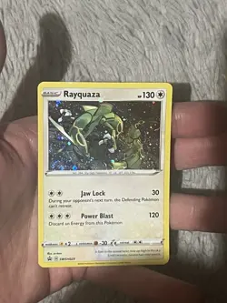 Pokemon - Rayquaza SWSH029 Black Star Promo - Sea & Sky - Crown Zenith X2 SWIRLS - Image 2