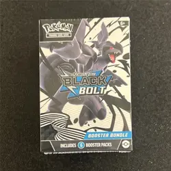 Pokemon Scarlet & Violet Black Bolt Booster Bundle Box Zekrom Meloetta - Image 1