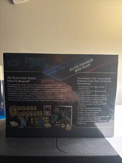Crown Zenith Pokemon Center ETB Elite Trainer Box Sealed - Image 3