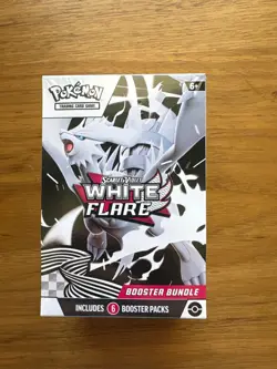 Pokemon scarlet and violet white flare booster bundle - Image 1