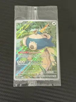 2023 POKEMON SVP EN-SV BLACK STAR PROMO 151 ELITE TRAINER BOX 051 SNORLAX Sealed - Image 1