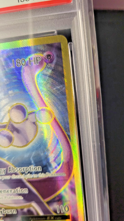 Pokemon 2016 XY Evolutions Mewtwo EX #103/108 PSA 9 texture shift error - Image 3