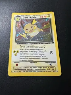 Dark Raichu-Holo Pokemon Team Rocket Set #83/82 - Image 1