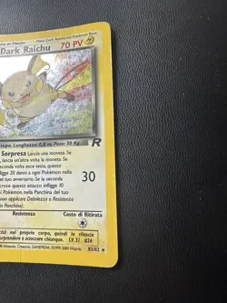 Dark Raichu-Holo Pokemon Team Rocket Set #83/82 - Image 2