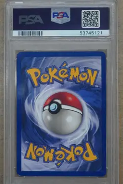 1999 Pokemon Base Set Ninetales Holo #12 PSA 8 SE2877 - Image 2