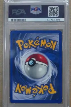 1999 Pokemon Base Set Ninetales Holo #12 PSA 8 SE2876 - Image 2