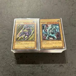 YuGiOh LOB 125 Card 1st ED Unlimite English Vintage Blue-Eyes Exodia Gaia LP-MP - Image 1
