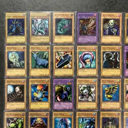 YuGiOh LOB 125 Card 1st ED Unlimite English Vintage Blue-Eyes Exodia Gaia LP-MP - Image 4