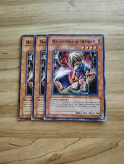 Yu-Gi-Oh! - Malice Doll Of Demise 3X - Complete Playset - Image 1
