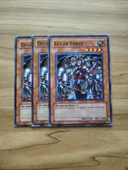Yu-Gi-Oh! - Exiled Force 3X - Complete Playset - Image 1