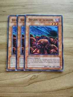 Yu-Gi-Oh! - Swarm Of Scarabs 3X - Complete Playset - Image 1