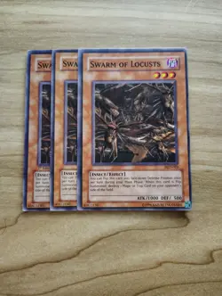 Yu-Gi-Oh! - Swarm Of Locusts 3X - Complete Playset - Image 1