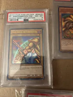 Konami Yu-Gi-Oh! 2015 Exodia the Forbidden One YGLD Deck PSA Graded Complete Set - Image 3